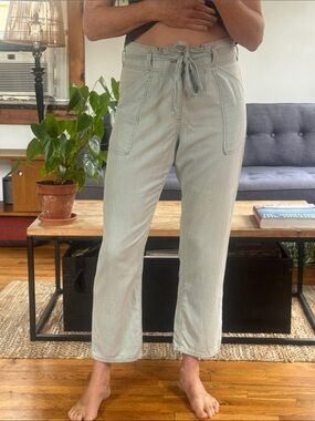 Current/Elliott Mid-rise lightweight Denim Pants